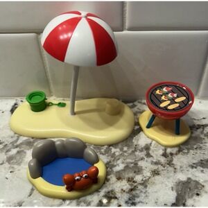 Peppa Pig PEPPA'S FAMILY BEACH‎ DAY PLAYSET As Shown